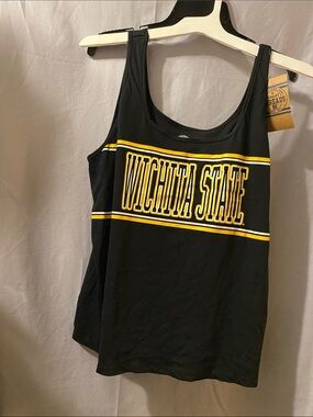 Rivalry Threads Black and Gold Wichita State Tank Top